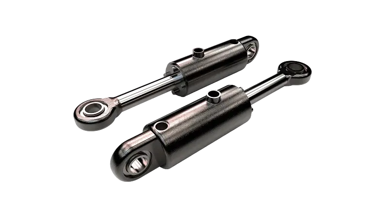 Hydraulic cylinder rods for industrial equipment