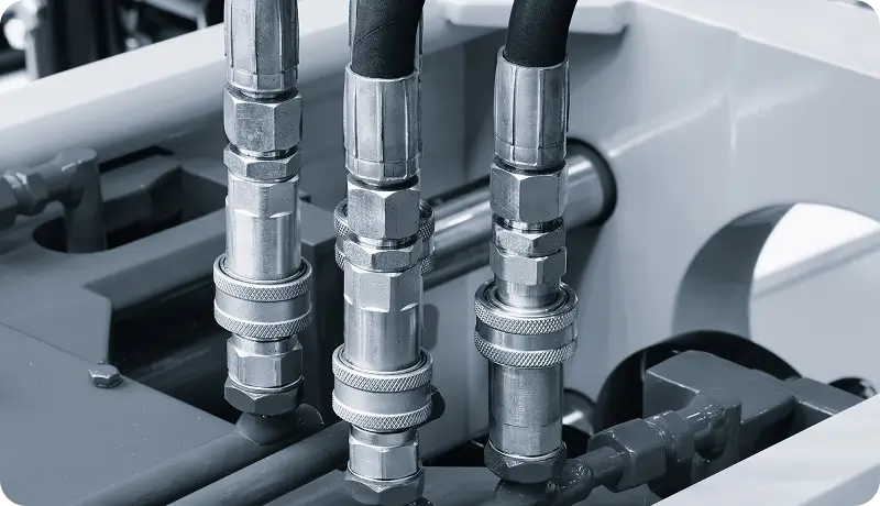 Hydraulic pipes and hoses assembly
