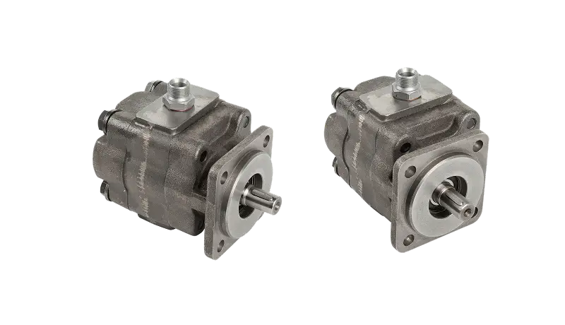 Hydraulic gear pumps for fluid power systems