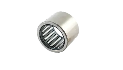 Needle roller bearing with slender cylindrical rollers