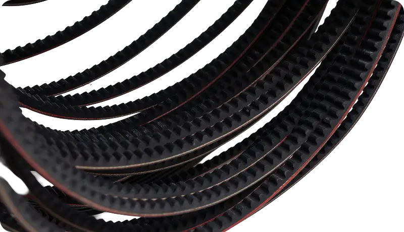 Industrial timing belts for power transmission